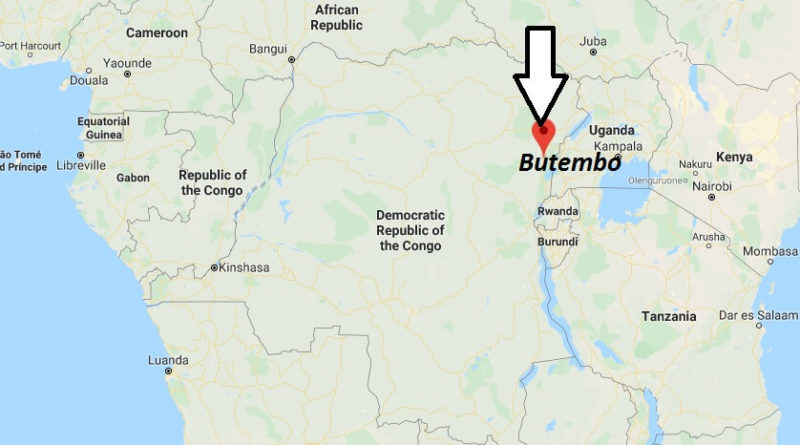 Where is Butembo Located? What Country is Butembo in? Butembo Map