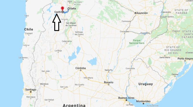 Where is Cachi, Argentina Located? What Country is Cachi in? Cachi Map