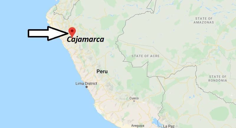 Where is Cajamarca Located? What Country is Cajamarca in? Cajamarca Map