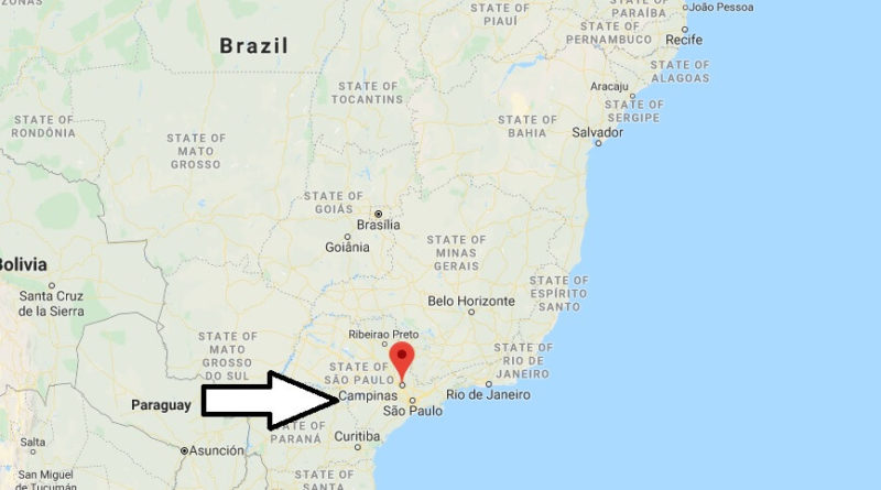 Where is Campinas Located? What Country is Campinas in? Campinas Map