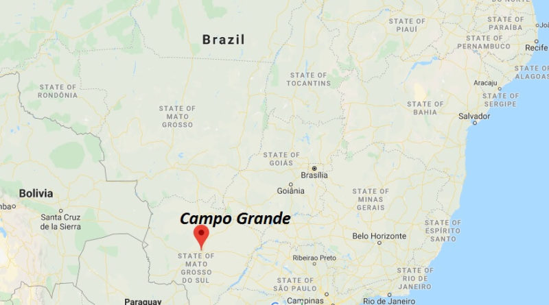 Where is Campo Grande Located? What Country is Campo Grande in? Campo Grande Map