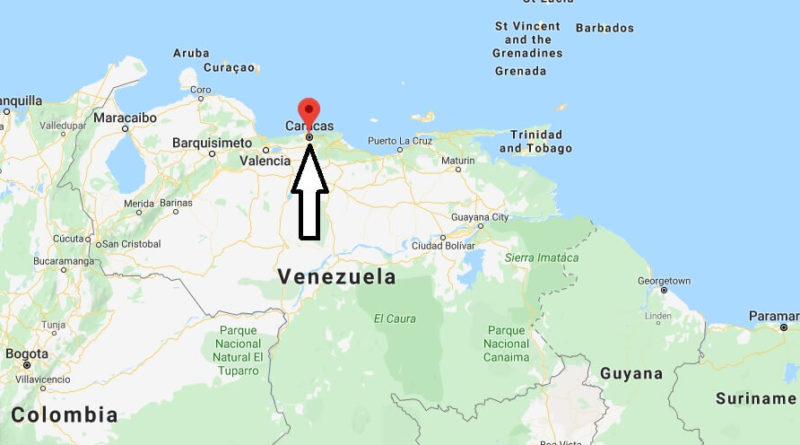 Where is Caracas Located? What Country is Caracas in? Caracas Map