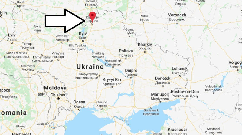 Where is Chernihiv Located? What Country is Chernihiv in? Chernihiv Map