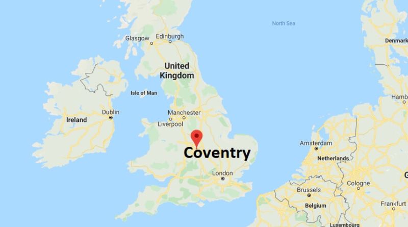 Where is Coventry Located? What Country is Coventry in? Coventry Map