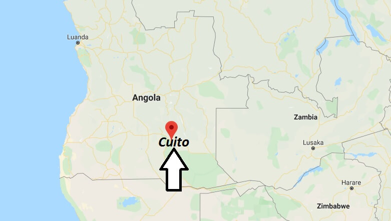 Where is Cuito Located? What Country is Cuito in? Cuito Map
