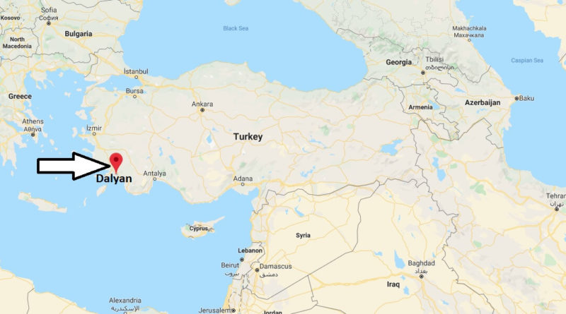 Where is Dalyan Located? What Country is Dalyan in? Dalyan Map