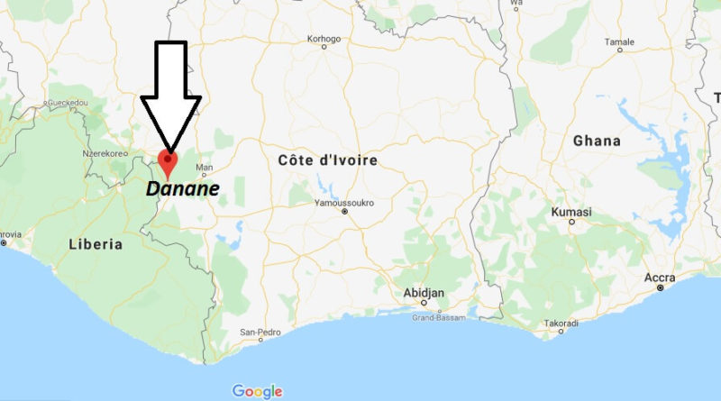 Where is Danane Located? What Country is Danane in? Danane Map