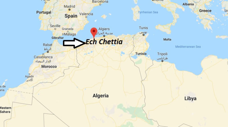 Where is Ech Chettia Located? What Country is Ech Chettia in? Ech Chettia Map