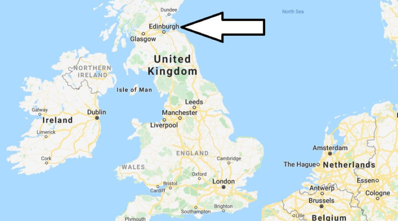 Where is Edinburgh Located? What Country is Edinburgh in? Edinburgh Map