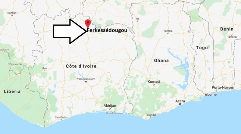 Where is Ferkessédougou Located? What Country is Ferkessédougou in? Ferkessédougou Map