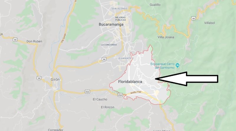 Where is Floridablanca Located? What Country is Floridablanca in? Floridablanca Map