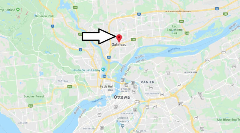 Where is Gatineau (Canada) Located? What Country is Gatineau in? Gatineau Map