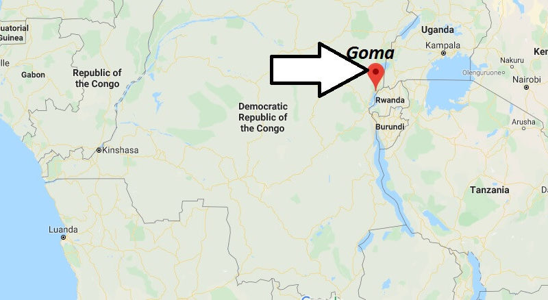 Where is Goma Located? What Country is Goma in? Goma Map