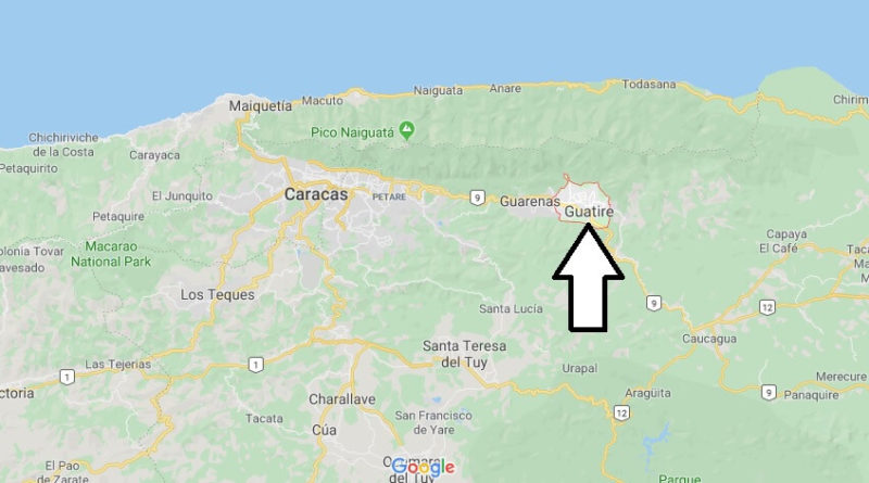 Where is Guatire Located? What Country is Guatire in? Guatire Map