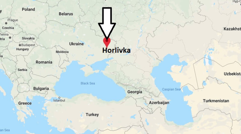 Where is Horlivka Located? What Country is Horlivka in? Horlivka Map