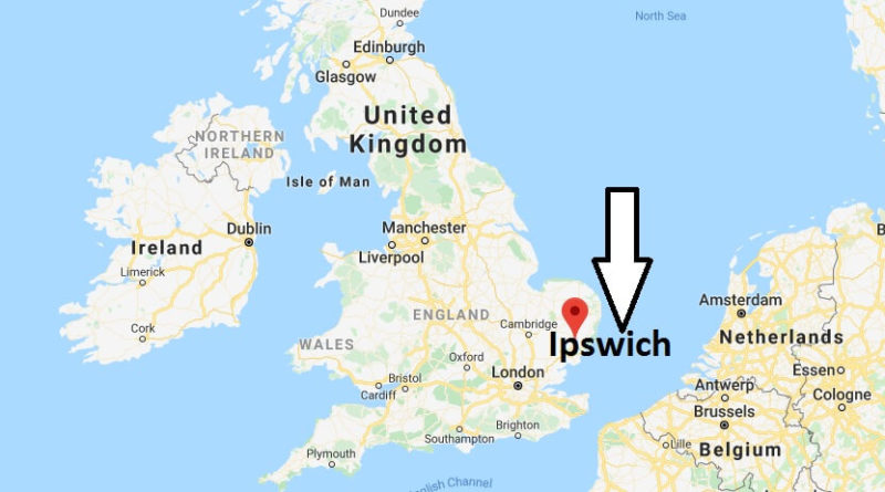 Where is Ipswich Located? What Country is Ipswich in? Ipswich Map