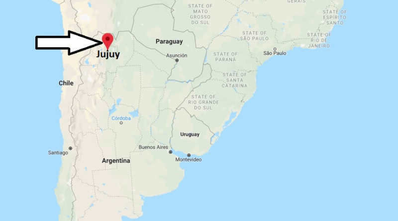 Where is Jujuy Located? What Country is Jujuy in? Jujuy Map