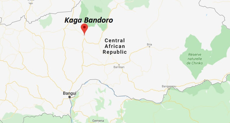 Where is Kaga Bandoro Located? What Country is Kaga Bandoro in? Kaga Bandoro Map