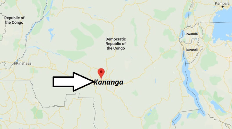 Where is Kananga Located? What Country is Kananga in? Kananga Map