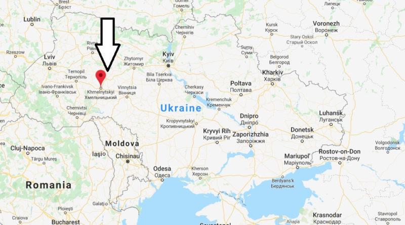 Where is Khmelnytskyi Located? What Country is Khmelnytskyi in? Khmelnytskyi Map