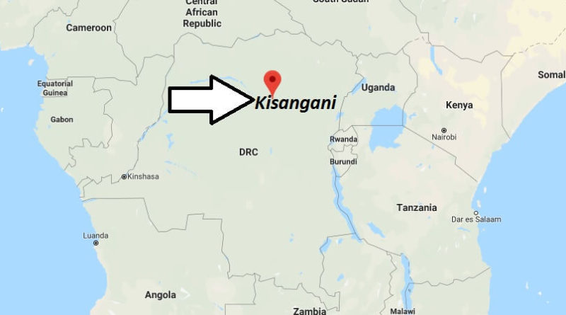 Where is Kisangani Located? What Country is Kisangani in? Kisangani Map
