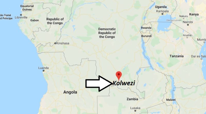 Where is Kolwezi Located? What Country is Kolwezi in? Kolwezi Map