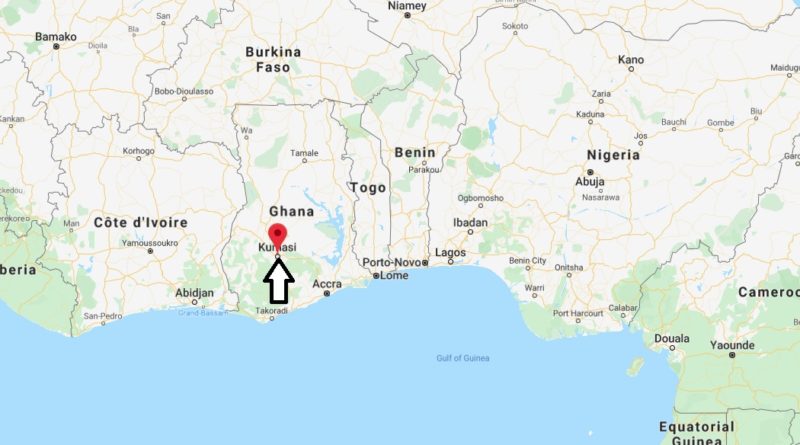 Where is Kumasi Located What Country is Kumasi in Kumasi Map