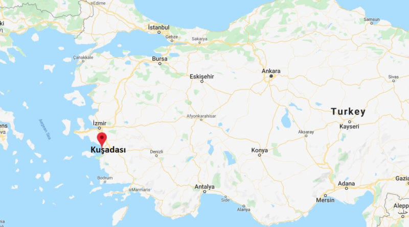 Where is Kuşadası Located? What Country is Kuşadası in? Kuşadası Map