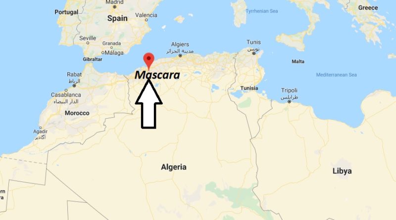 Where is Mascara Located? What Country is Mascara in? Mascara Map
