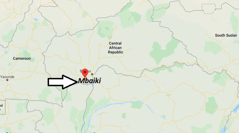 Where is Mbaiki Located? What Country is Mbaiki in? Mbaiki Map