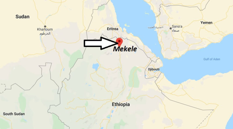 Where is Mekele Located? What Country is Mekele in? Mekele Map