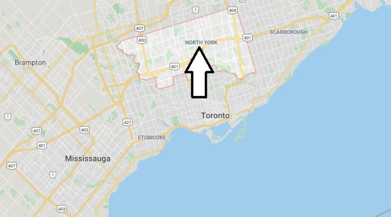 Where is North York Located? What Country is North York in? North York Map