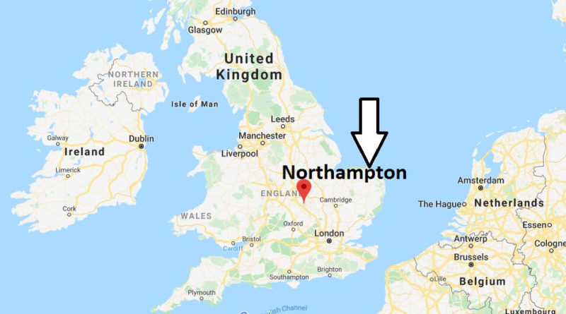 Northampton Map Of England Where is Northampton Located? What Country is Northampton in 