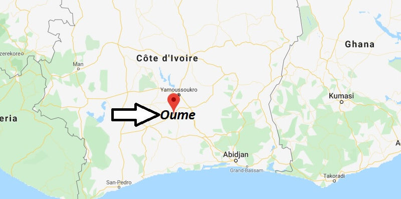 Where is Oume Located? What Country is Oume in? Oume Map