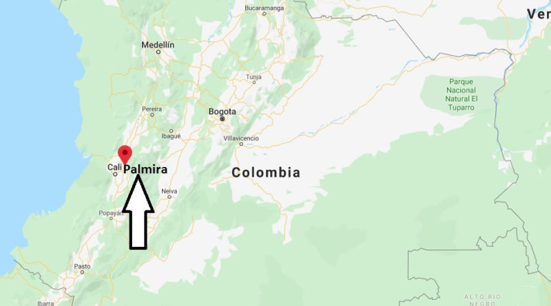 Where is Palmira Located? What Country is Palmira in? Palmira Map