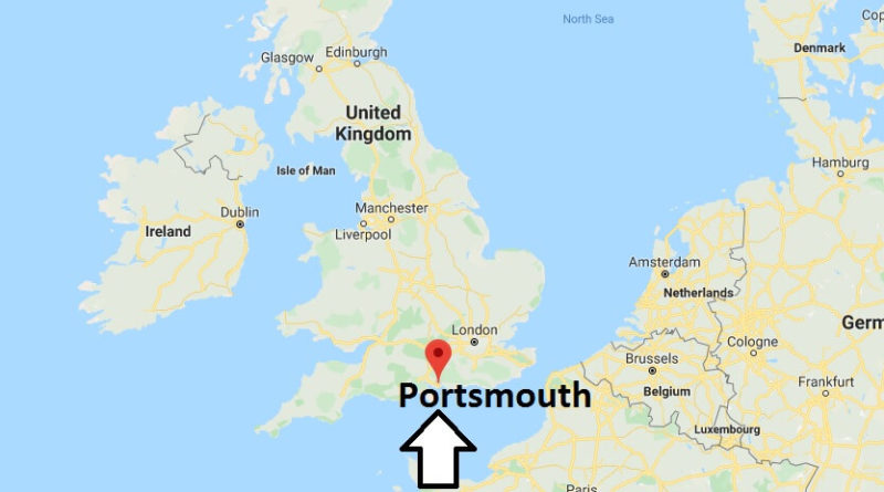 Where is Portsmouth Located? What Country is Portsmouth in? Portsmouth Map