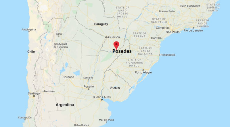 Where is Posadas Located? What Country is Posadas in? Posadas Map