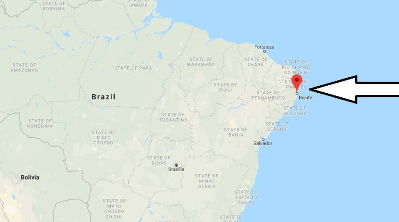 Where is Recife Located? What Country is Recife in? Recife Map