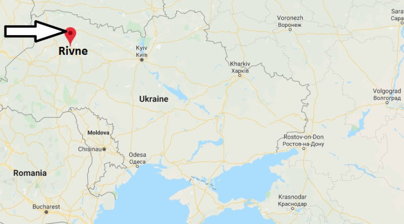Where is Rivne Located? What Country is Rivne in? Rivne Map