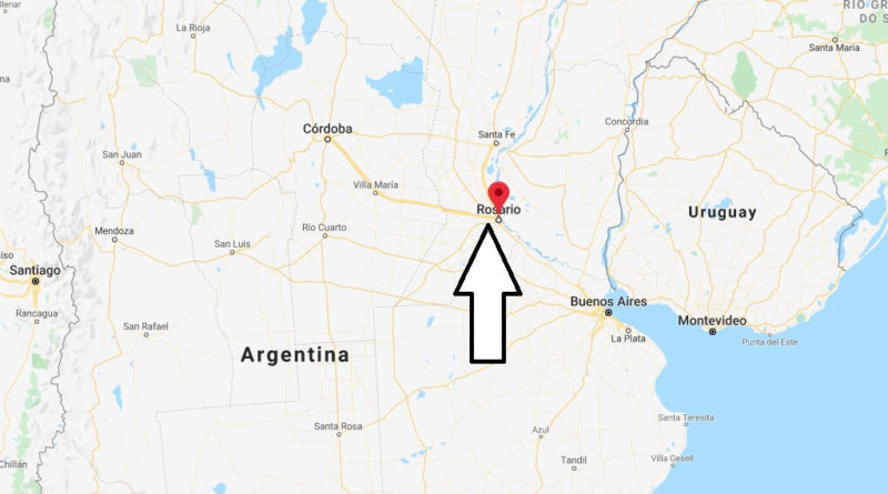Where is Rosario Located? What Country is Rosario in? Rosario Map
