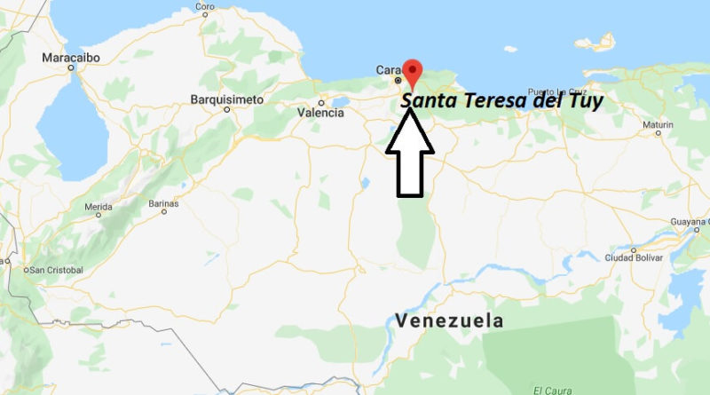 Where is Santa Teresa del Tuy Located? What Country is Santa Teresa del Tuy in? Santa Teresa del Tuy Map