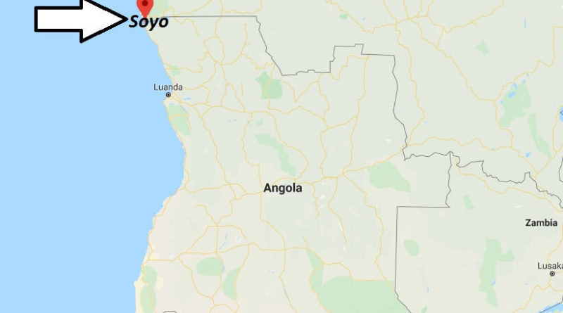 Where is Soyo Located? What Country is Soyo in? Soyo Map