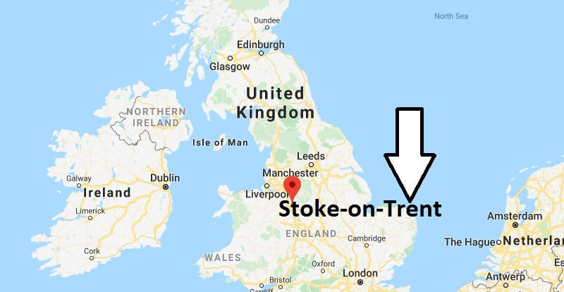 Where is Stoke-on-Trent Located? What Country is Stoke-on-Trent in? Stoke-on-Trent Map