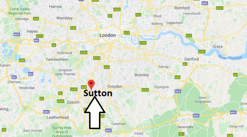 Where is Sutton Located? What Country is Sutton in? Sutton Map