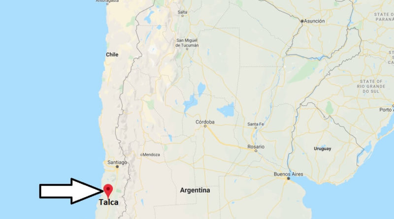 Where is Talca Located? What Country is Talca in? Talca Map