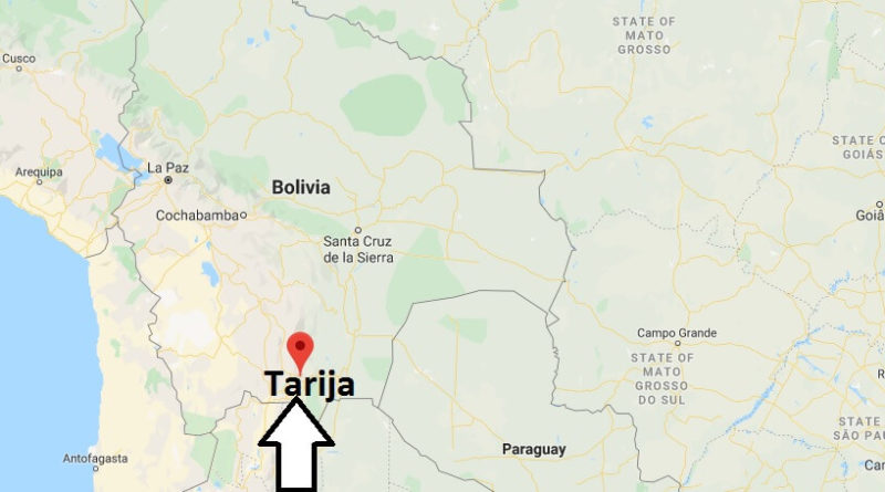 Where is Tarija Located? What Country is Tarija in? Tarija Map