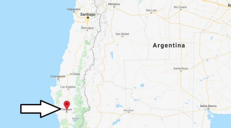 Where is Temuco Located? What Country is Temuco in? Temuco Map