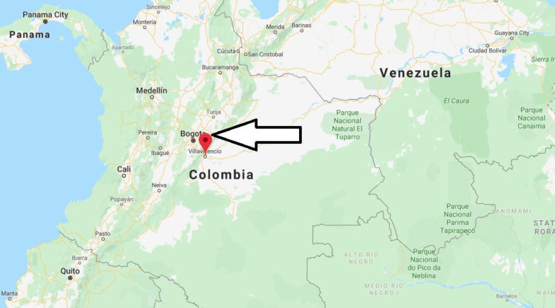 Where is Villavicencio Located? What Country is Villavicencio in? Villavicencio Map