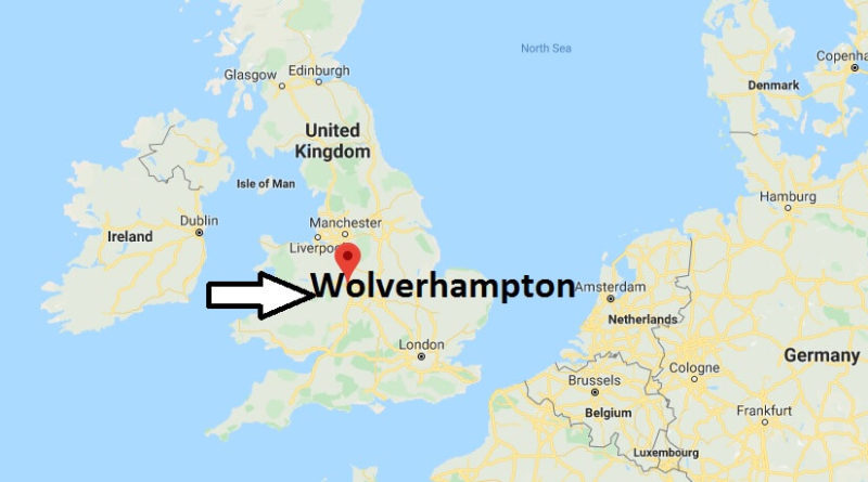 Where is Wolverhampton Located? What Country is Wolverhampton in? Wolverhampton Map
