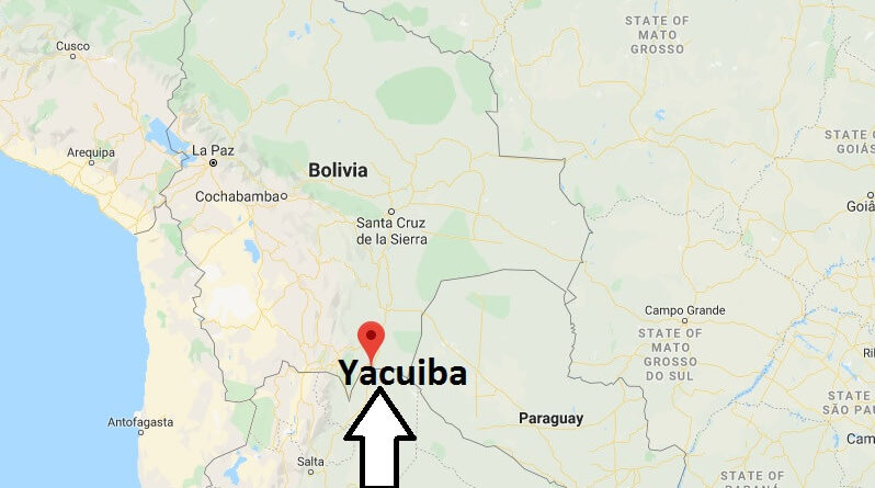 Where is Yacuiba Located? What Country is Yacuiba in? Yacuiba Map